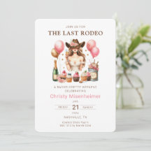 Western Last Rodeo Western Bachelorette Party