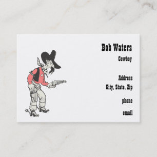 western Lawman Business Card