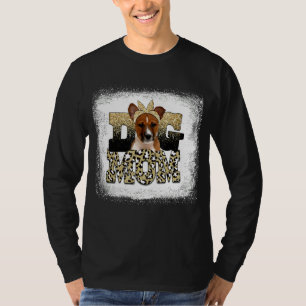 Western Leopard Basenji Mum Mother's Day T-Shirt