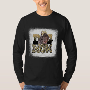 Western Leopard Bouvier Des Flandres Mum Mother's  T-Shirt