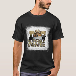 Western Leopard Collies Mum Mother's Day T-Shirt