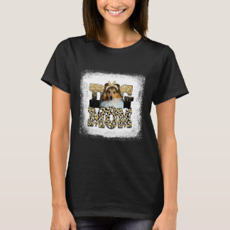 Western Leopard Collies Mum Mother's Day T-Shirt