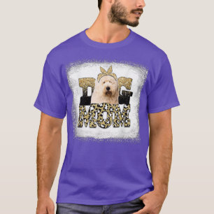 Western Leopard Old English Sheepdog mum mothers d T-Shirt