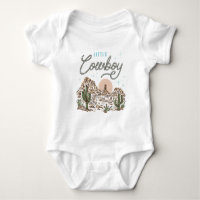 Western Little Cowboy Boy Bodysuit