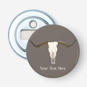 Western Longhorn Custom Bottle Opener