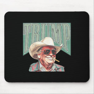 Western Make America Great Trump Daddy Mouse Mat