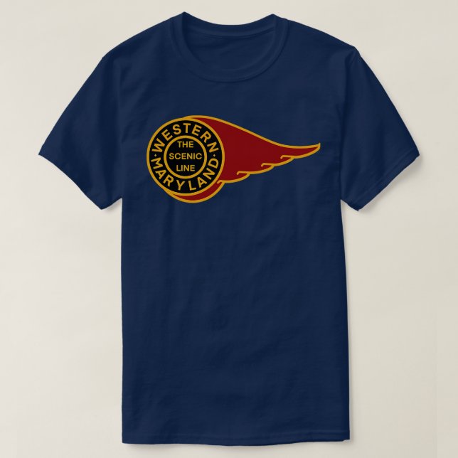Western Maryland Railway T-Shirt (Design Front)