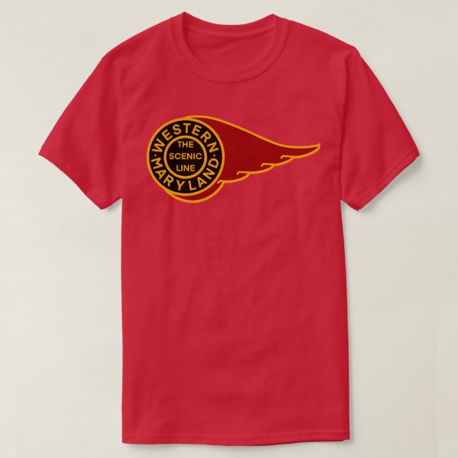 Western Maryland Railway T-Shirt (Design Front)