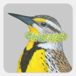 Western meadowlark stickers