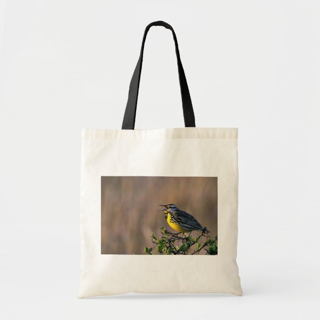 Western meadowlark tote bag (Front)