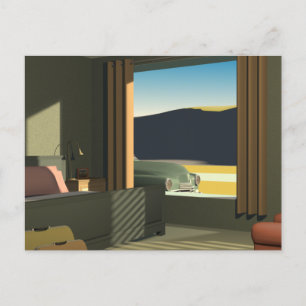 Western Motel Postcard