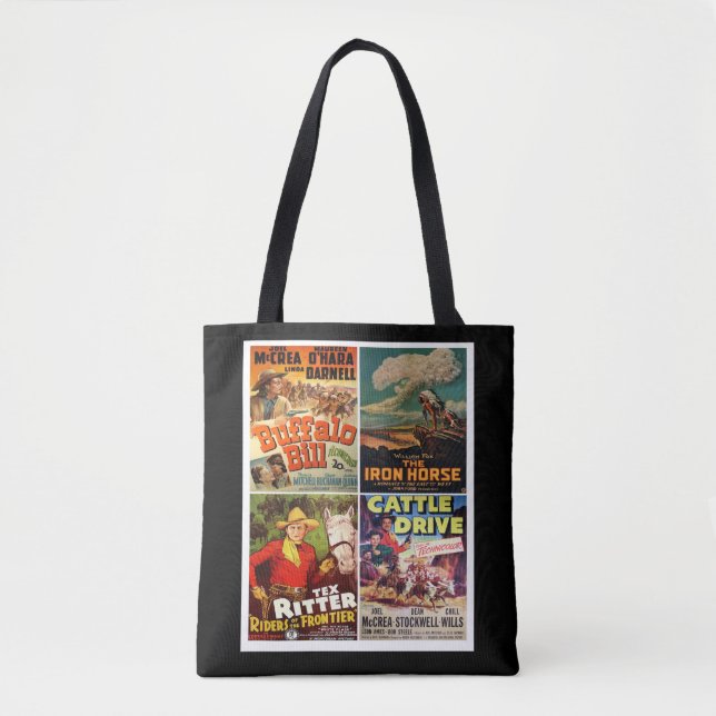 Western Movies #1 Tote Bag (Front)