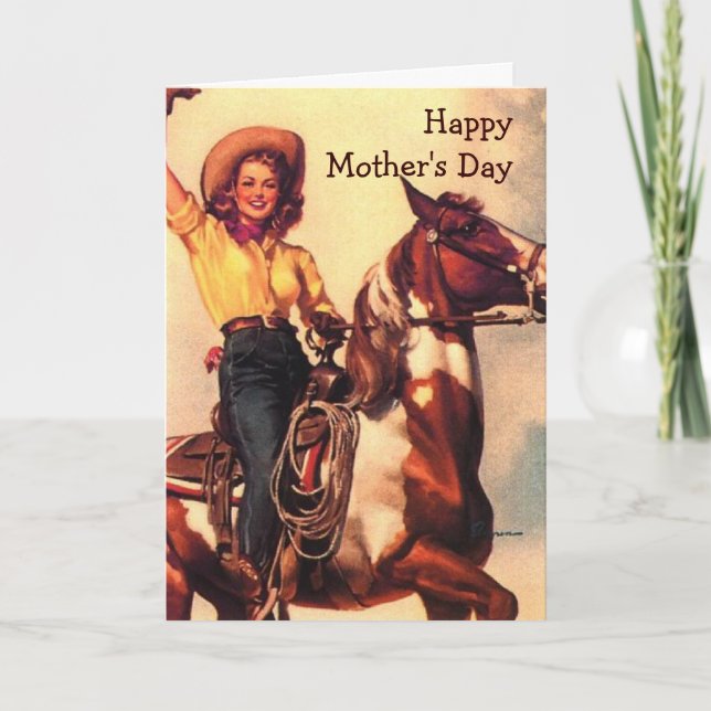 Western Mum Card (Front)