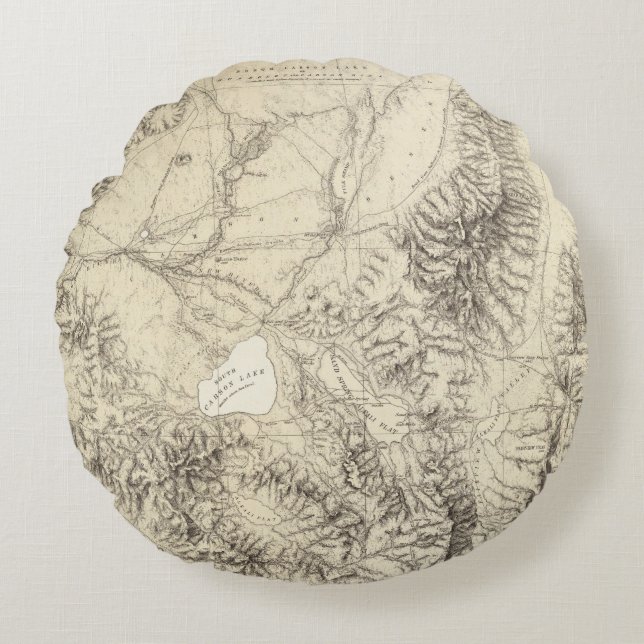 Western Nevada Round Cushion (Front)