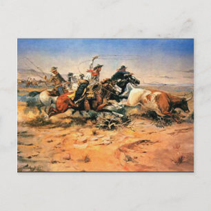 Western Nostalgia Postcard