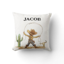 Western Nursery Decor, Personalised Cowboy