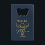 Western Old Frontier Cowboy Personalised Groomsmen<br><div class="desc">Personalised gifts for groomsmen with old western cowboy theme. Decorated with cowboy hat with vintage western font. Text and background colour are editable using the Design Tool to fit your occasion. Get this customise gift for wedding,  bachelor party,  engagement party or any other special occasions.</div>