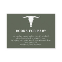 Western Olive Cowboy Books for Baby