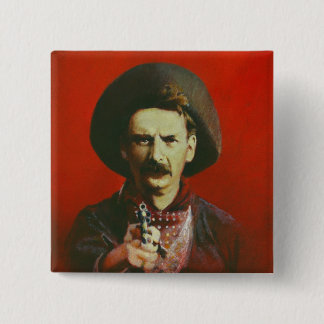 Western Outlaw Button