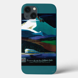 Western Pacific California Zephyr Vintage Poster iPhone 13 Case