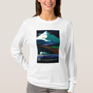 Western Pacific California Zephyr Vintage Poster T-Shirt