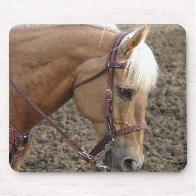 Western  Palomino Mouse Mat (Front)