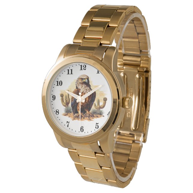 Western Patriotic eagle lovers Watch (Angled)