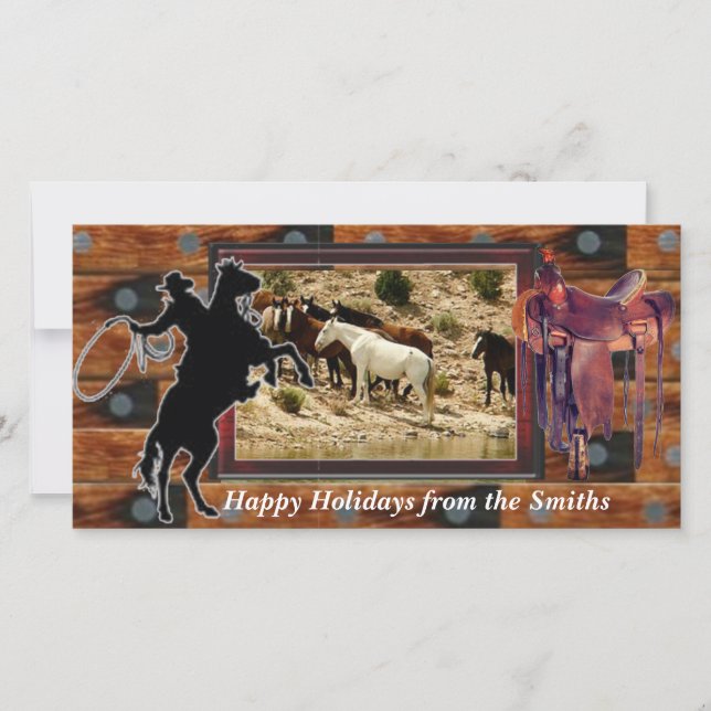 Western photo card (Front)