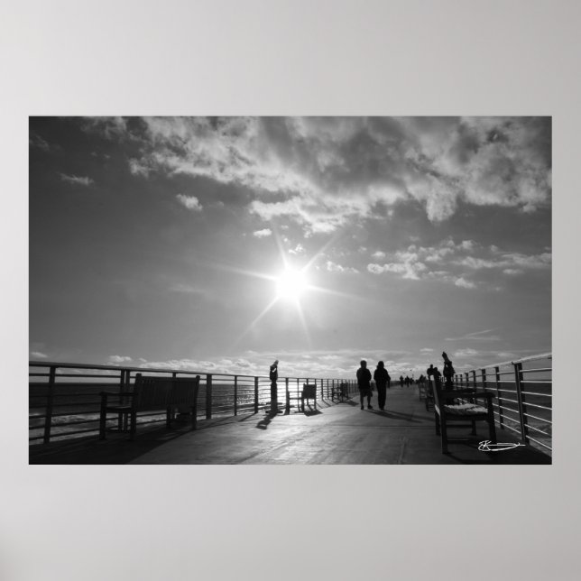Western Pier Angle Poster (Front)