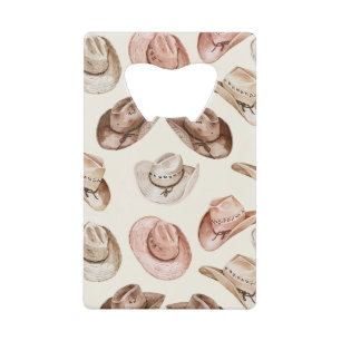 Western Pink Brown Cowgirl Hats Cactus