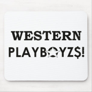 WESTERN PLAYBOIZ / JMT SKATERBOARDS / IPIX MOUSE MAT