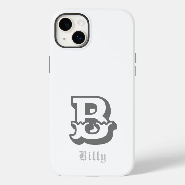 Western pride Personalised Monogram Case-Mate iPhone Case (Back)