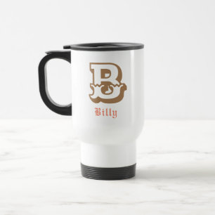 Western pride Personalised Monogram Travel Mug