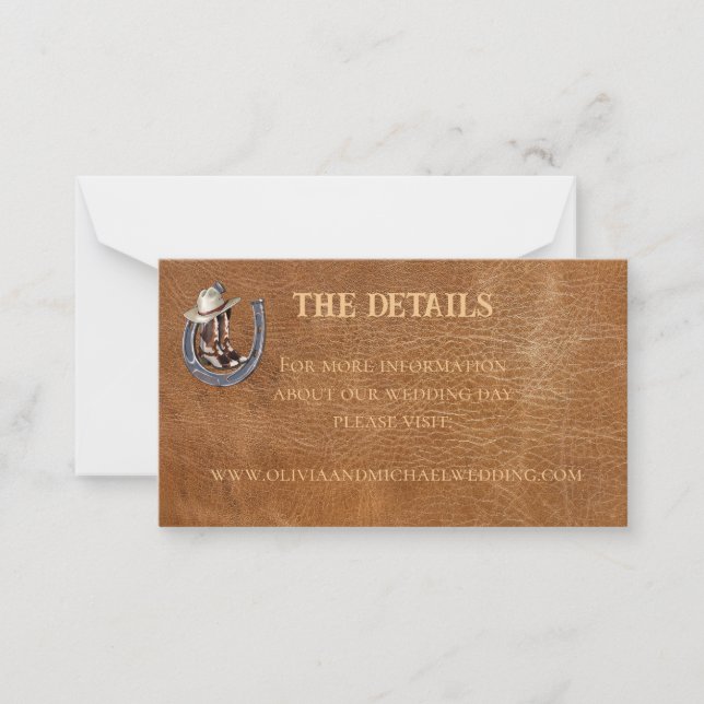 Western Ranch Details Card (Front)