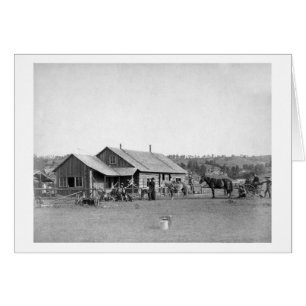 Western Ranch House in South Dakota Photograph
