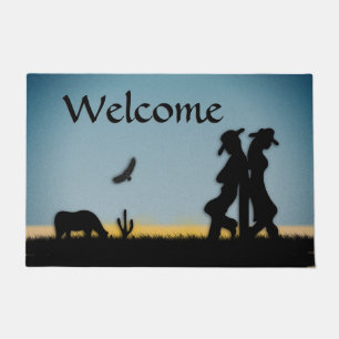 Western Range Dusk Doormat
