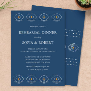 Western Rehearsal Dinner Invitation