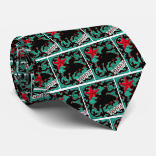 Western  Rodeo Cowboy Bronc Rider Necktie