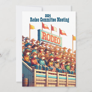 Western Rodeo Custom Invitation