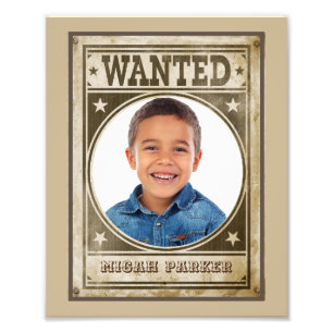 Western Rodeo Wanted Poster Photo