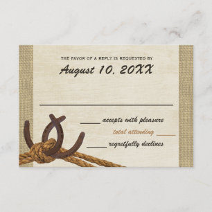 Western Rope and Horse Shoes Response