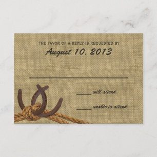 Western Rope and Horse Shoes Response