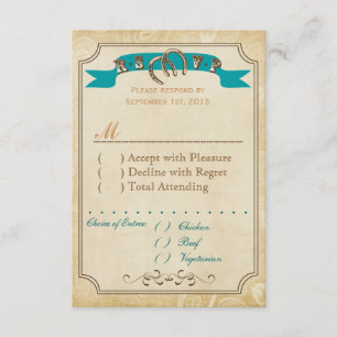 Western RSVP Cards