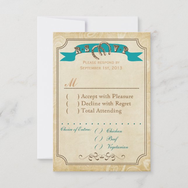 Western RSVP Cards (Front)