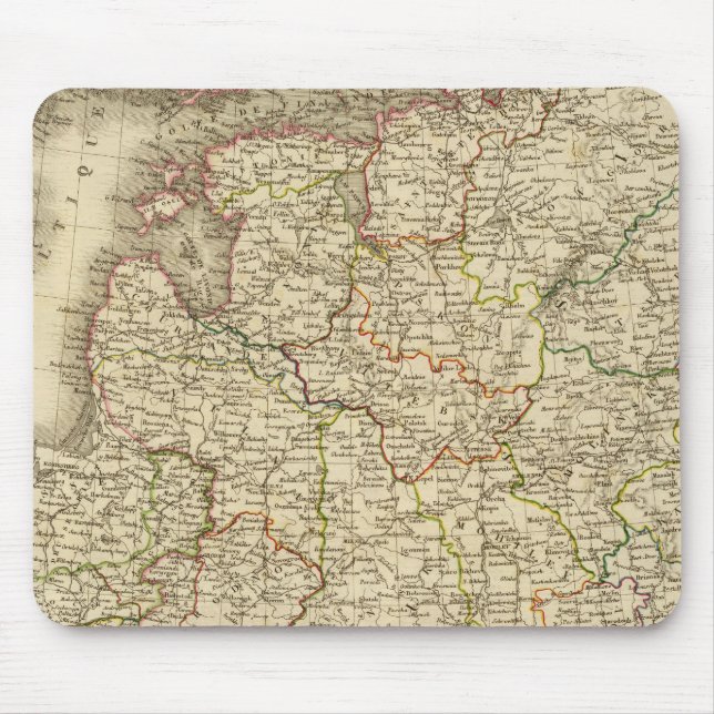 Western Russia, Poland Mouse Mat (Front)