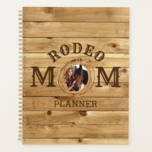 Western Rustic Rodeo Mum Photo Planner