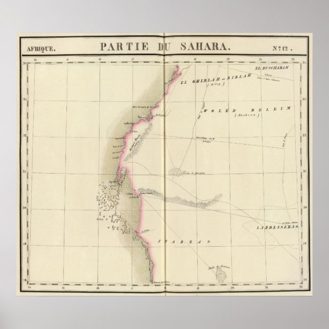 Western Sahara, Africa 12 Poster (Front)