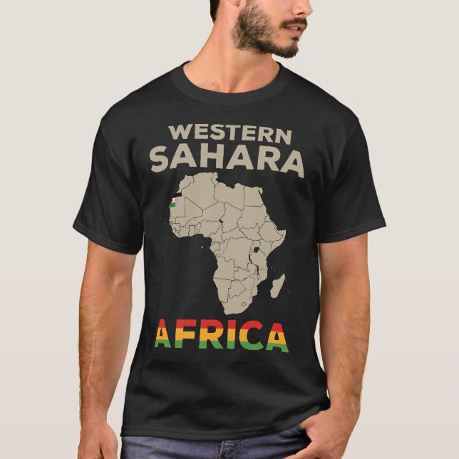Western Sahara-Africa T-Shirt (Front)