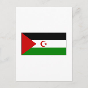 Western Sahara FLAG International Postcard