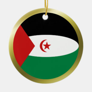 Western Sahara Flag Ornament
